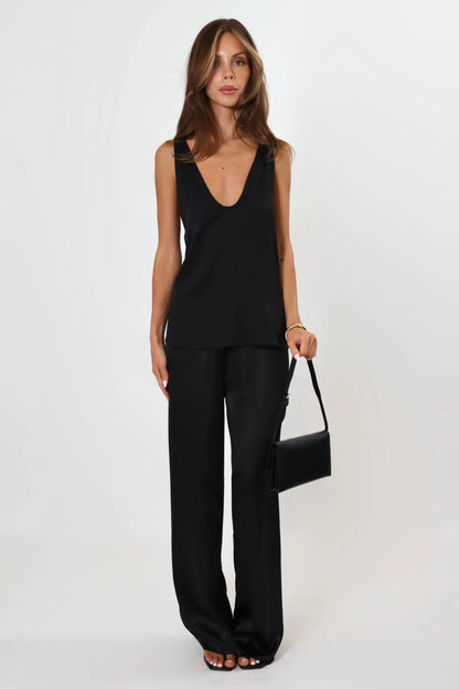 Draft & Cut - April Satin Pant